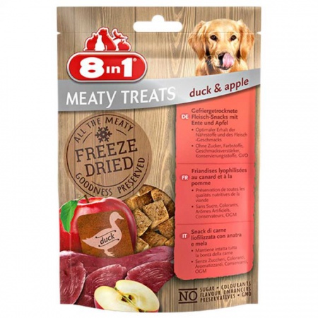 8in1 - Freeze Dried Canard et Pommes 50 g