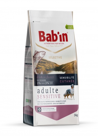 BAB\'IN - Selective Chien Adulte Sensitive Cutané - Saumon