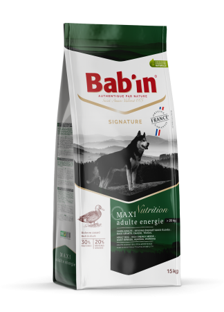 BAB\'IN - Signature Chien Adulte Maxi Énergie - Canard