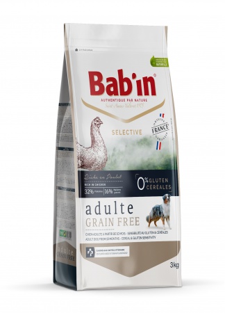 BAB\'IN Selective - Adulte Grain Free - Poulet