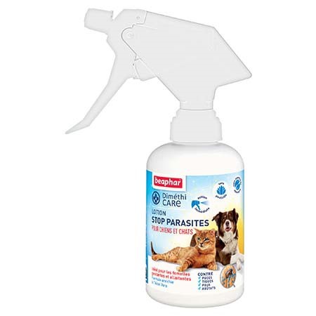 BEAPHAR - DiméthiCARE Lotion Stop Parasites Chien & Chat - 250ml