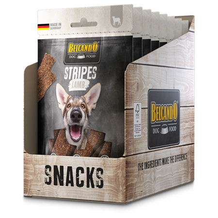 BELCANDO® - SNACKS STRIPES à l\'Agneau