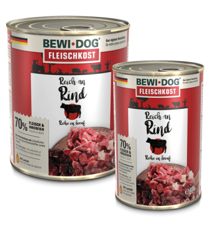 BEWI DOG® - Pâtée Riche en Boeuf