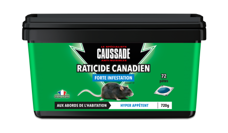 CAUSSADE - Raticide Canadien (Forte Infestation) / Habitation & Cuisine