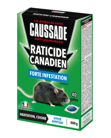 CAUSSADE - Raticide Canadien (Forte Infestation) / Habitation & Cuisine