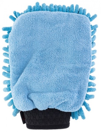 Covalliero - Gants de Nettoyage en Microfibres Bleu