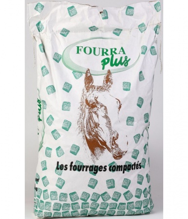 DUREPAIRE - FOURRA PLUS - Fourrage compacté (cubes) pour chevaux