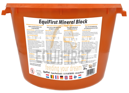 EQUIFIRST - Seau Minéraux MINERAL BLOCK