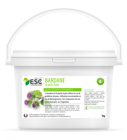 ESC Laboratoire - Bardane Plante Pure, allergie et démangeaisons - 1kg