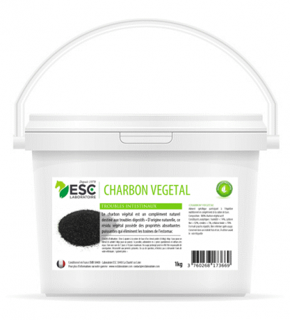 ESC LABORATOIRE - Charbon Végétal - 1kg