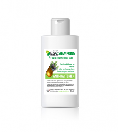 ESC LABORATOIRE - Shampoing Anti-bactérien 500 mL