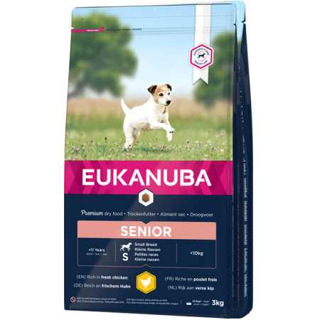 EUKANUBA - Senior Small Dog - 3kg