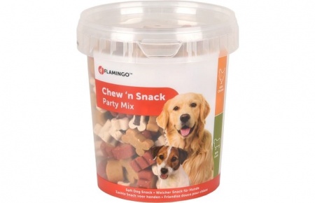 FLAMINGO - Friandises ChienChew\'n Snak Bones Mix (Poulet & Agneau)