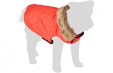 FLAMINGO - Manteau d\'hiver Chien Elia (rouge)