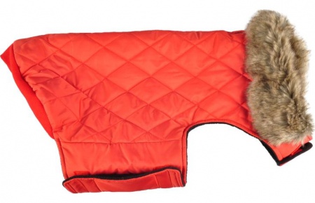 FLAMINGO - Manteau d\'hiver Chien Elia (rouge)