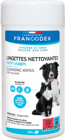 FRANCODEX - Lingettes Nettoyantes Multi-Usages