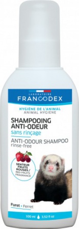 FRANCODEX - Shampoing Anti-odeur Sans Rinçage pour Furet