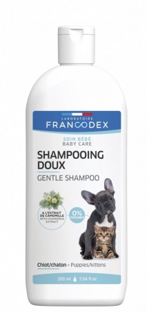 FRANCODEX - Shampoing Doux pour Chiot et Chaton