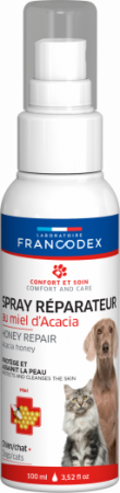 FRANCODEX - Spray réparateur au miel d\'Acacia Chien & Chat