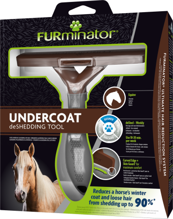 FURMINATOR - Brosse anti-mue cheval