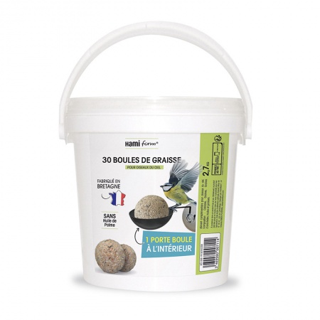 HAMIFORM - Boules de graisse x 30 + porte boules offert