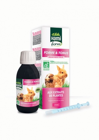 HAMIFORM - Forme et tonus tous rongeurs Bio