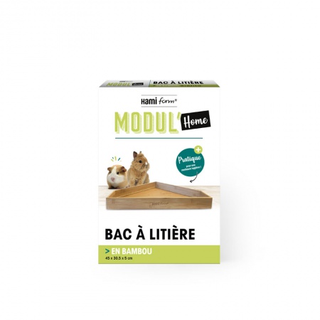 HAMIFORM - Modul\'Home - Bac à litière d\'angle