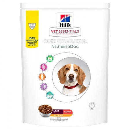 HILL\'S - Vet Essentiel Chien Medium Adult Neutered