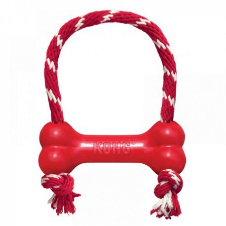 KONG - Jouet Chien Goodie Bone W/Rope