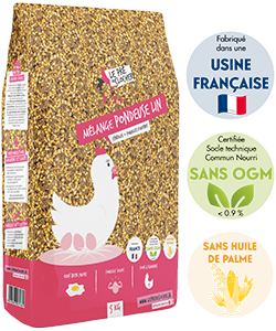 LE PRÉ DU CLOCHER - Pondeuse Muesli Lin 20 Kg