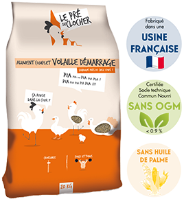 LE PRÉ DU CLOCHER - Volaille Démarrage 20 Kg