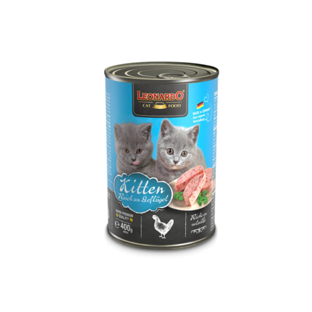 LÉONARDO® - SUPER PREMIUM QUALITY Kitten riche en Volaille