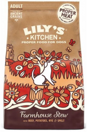 LILY\'S KITCHEN - Croquettes chien adulte au boeuf et à la pomme de terre