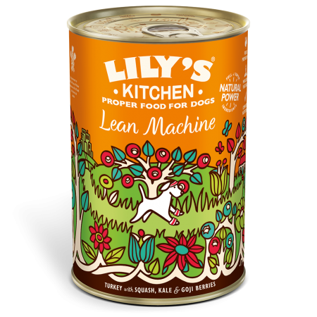 LILY\'S KITCHEN - Lean machine - Recette à la Dinde, Courge, Choux-frisé & Baies de Goji