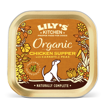 LILY\'S KITCHEN - Organic - Chicken Supper - Pâtée tendre bio au poulet