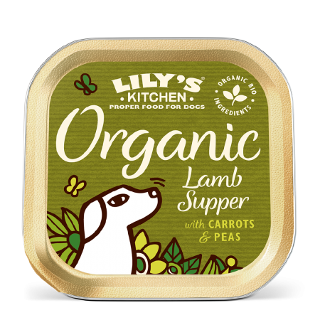 LILY\'S KITCHEN - Organic - Lamb Supper - Pâtée tendre bio à l\'agneau 150g