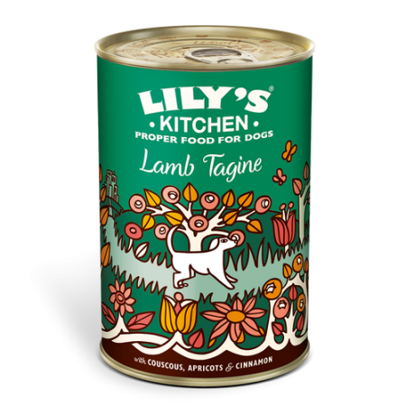 LILY\'S KITCHEN - Pâtée pour Chien Lamb Tagine (Tajine d\'Agneau)