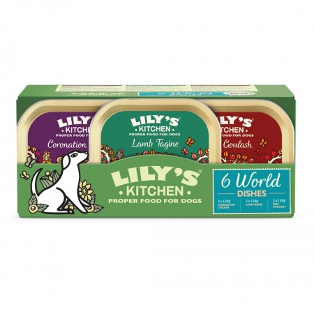 LILY\'S KITCHEN - Pâtées Tendres Multipack 6 World Diches