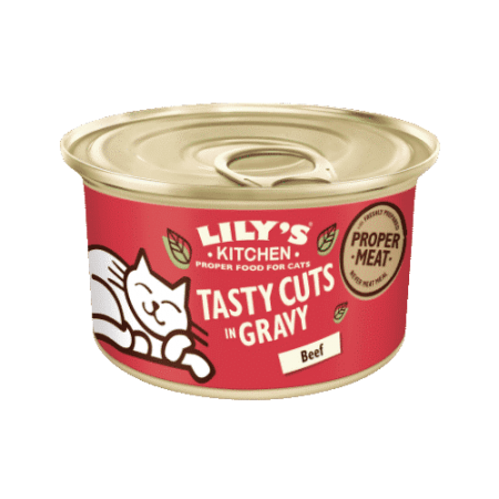 LILY\'S KITCHEN - Tasty Cuts in Gravy - Bouchées en sauce au buf