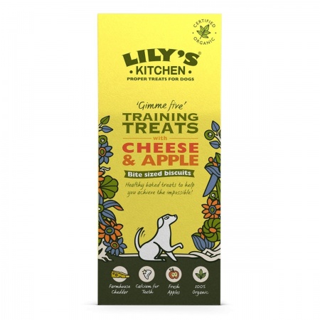 LILY\'S KITCHEN - Training Treats Cheese & Apple - Friandises pour l\'entraînement Fromage & Pomme