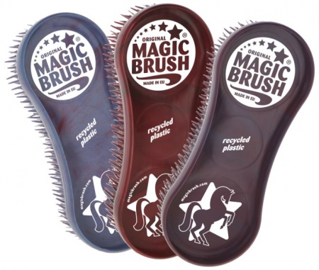 MAGIC BRUSH - Brosse Plastique Recyclé ÉDITION WildBerry (Lot de 3)