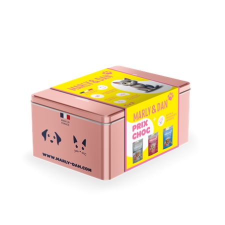 MARLY & DAN® -  Coffret Friandises Chat PRIX CHOC