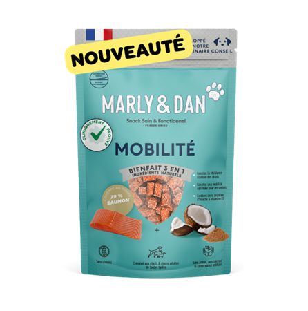 MARLY & DAN® - Freeze Dried MOBILITÉ Action 3 en 1