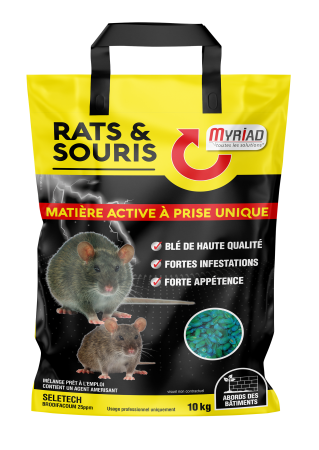 MYRIAD - SELETECH (Brodifacoum 25 ppm) Rats & Souris