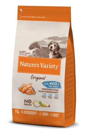 NATURE\'S VARIETY - Original Chien Junior Toutes Races Saumon