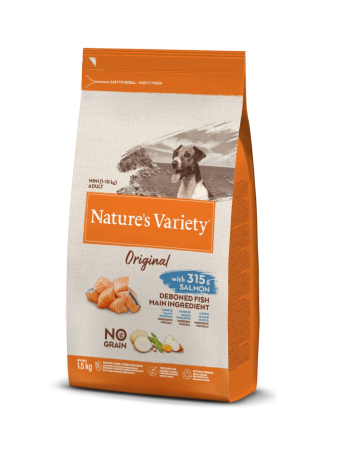 NATURE\'S VARIETY - Original Mini Adult Saumon pour Chien