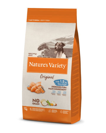 NATURE\'S VARIETY - Original Mini Adult Saumon pour Chien