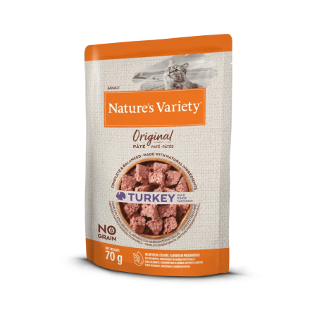 NATURE\'S VARIETY - Original Pâtée pour Chat à la DINDE