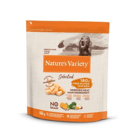 NATURE\'S VARIETY - Selected Chien Medium & Maxi Adult Poulet