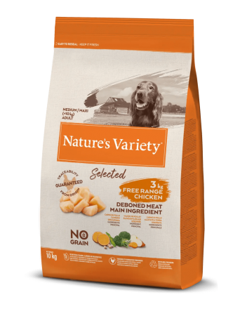 NATURE\'S VARIETY - Selected Chien Medium & Maxi Adult Poulet